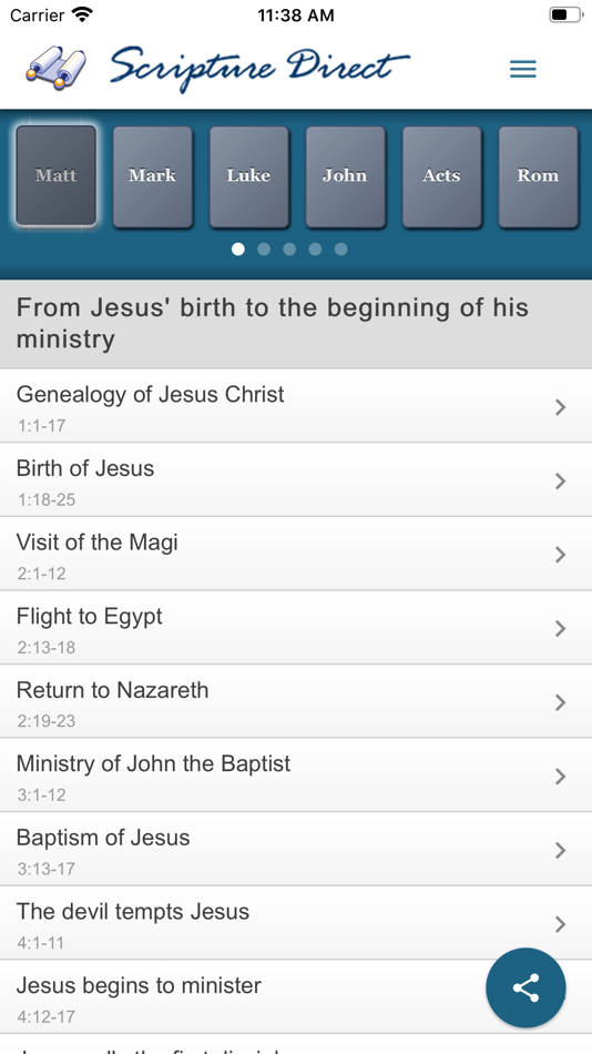 #4. ScriptureDirect (iOS) Podle: SCRIPTUREDIRECT PTY LTD