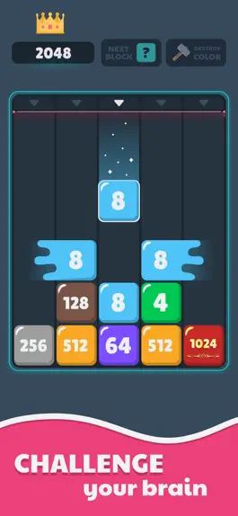 Game screenshot Drop & Merge Numbers mod apk