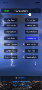 Rain Sound Central screenshot #2 for iPhone