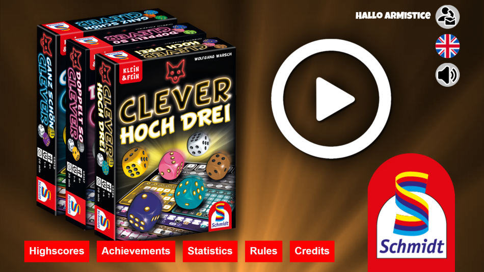 #1. Clever cubed (iOS) Podle: BrettspielWelt