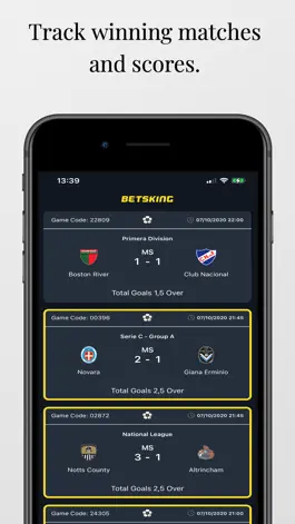 Game screenshot BetsKing apk