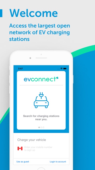EV Connect Canada Screenshot