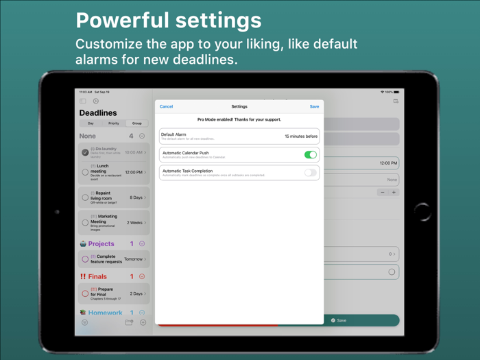 Deadlines Priority To-do List