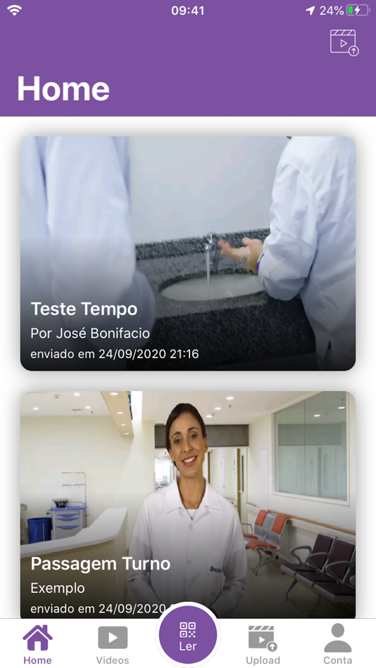 #2. QRtraining (iOS) Podle: IFGO Ltda