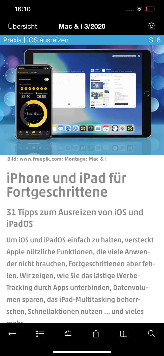 Mac and i Magazin rund um Apple