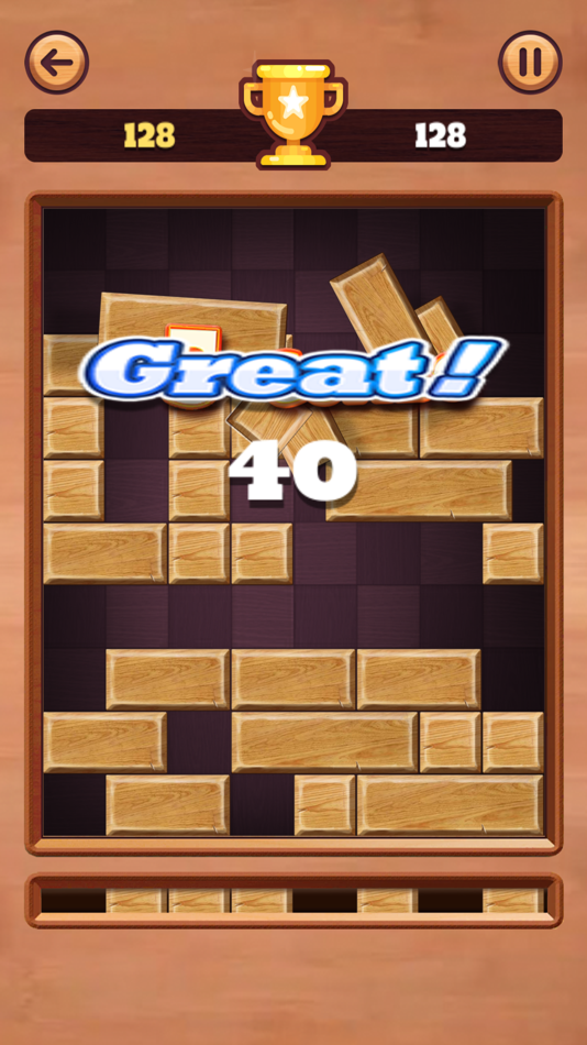 #2. Wood Drop: Slide Block Puzzle (iOS) Podle: Van Hung Tran