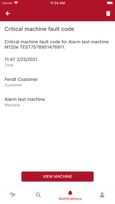 AGCO Connect Dealer Screenshot