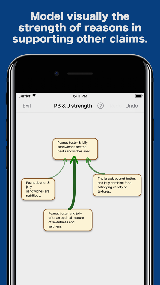 #5. ArguMap Pro - Map Arguments (macOS) Podle: AppsolutelyFun LLC