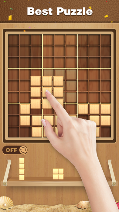 Screenshot #3 pour Wood Block Sudoku Puzzle