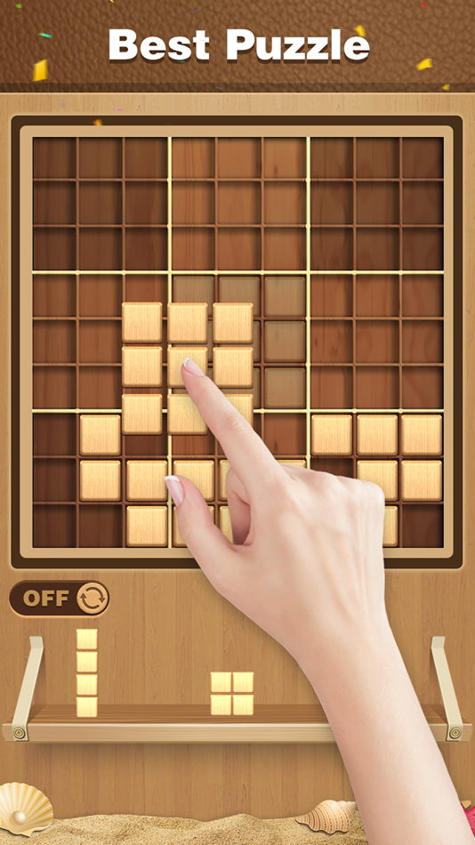 #3. Wood Block Sudoku Puzzle (iOS) By: 萍 于