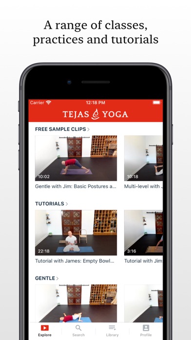 Tejas Yoga Screenshot