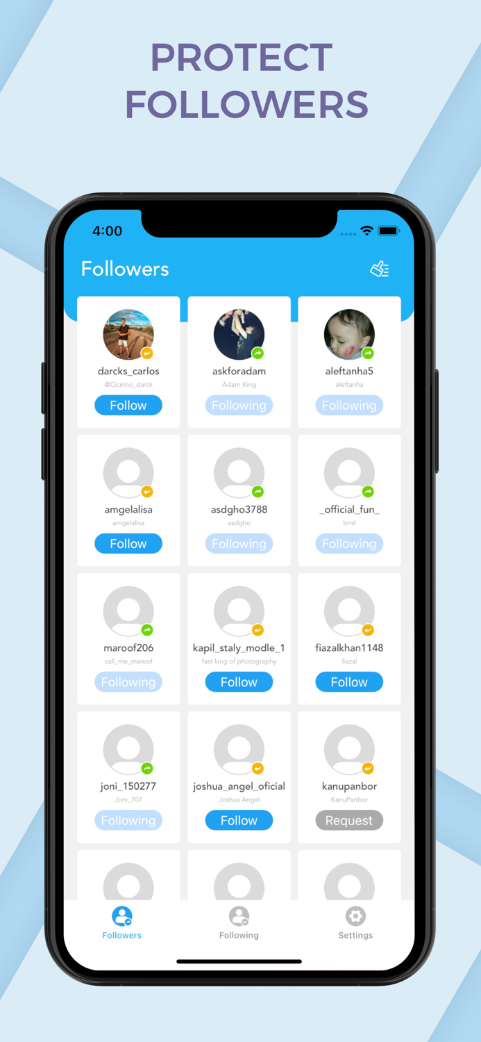Followers Clean for Unfollower