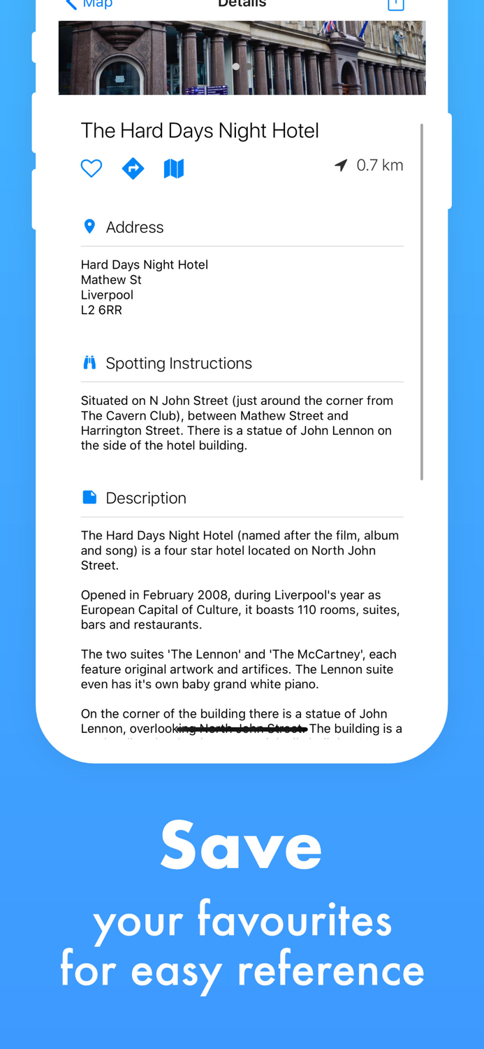 Liverpool Map Of The Beatles