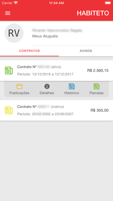 Habiteto Relacionamento Screenshot