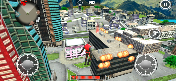 Super Iron Rope Hero