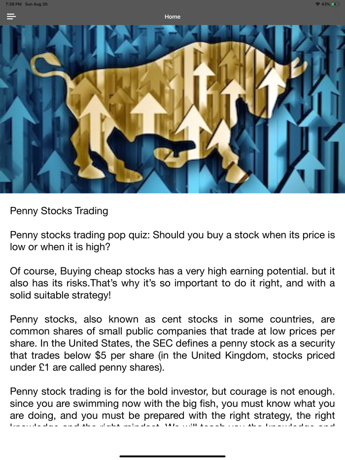 Penny Stocks trading Course
