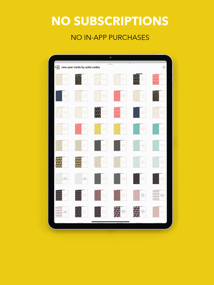 New Year Cards by Unite Codes