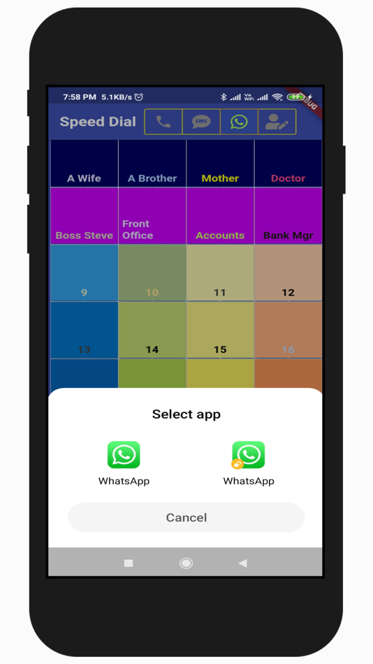 #4. Speed Dial (iOS) 来自: Devarajan G