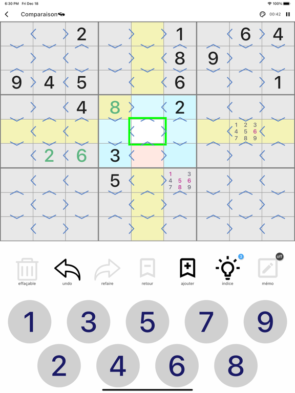 Screenshot #6 pour All Sudoku - 5 kinds of sudoku
