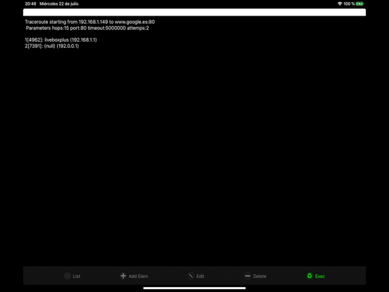 Screenshot #6 pour iTraceroute
