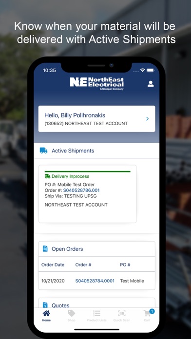 NorthEast Electrical Screenshot