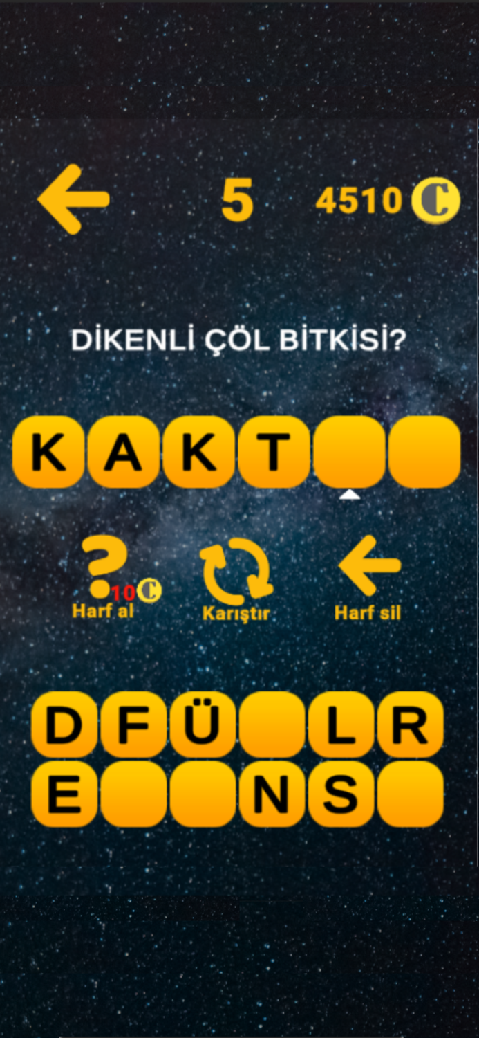 BILMECE BULMACA OYUNU