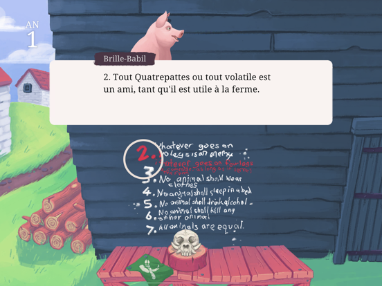 Screenshot #5 pour La Ferme des Animaux d'Orwell