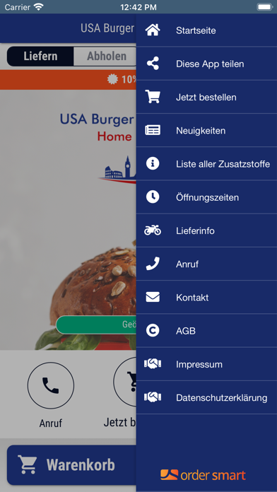 USA Burger and Hot Dog Screenshot