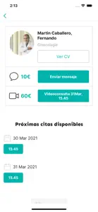 Martín Caballero Ginecólogos screenshot #5 for iPhone