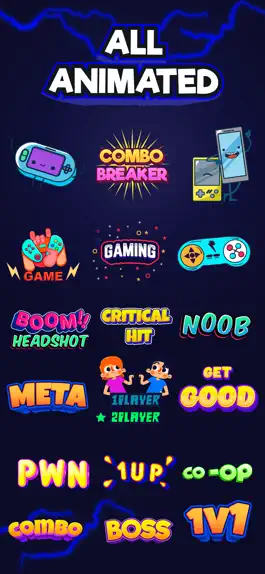 Game screenshot Gamer OP Stickers apk