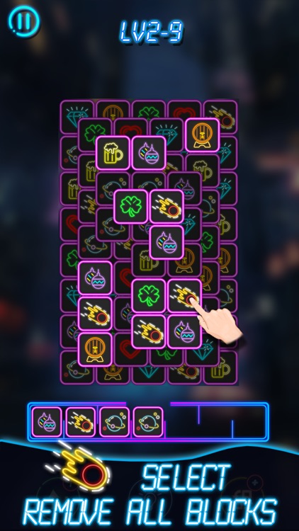 Neon Tile Master