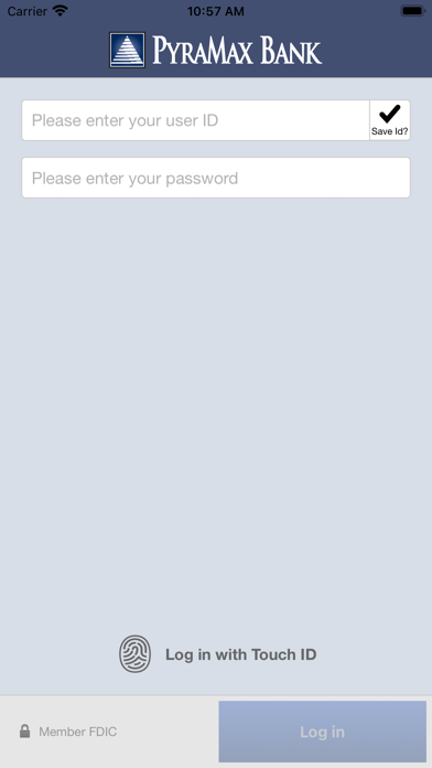 PyraMax Bank Business Banking Screenshot