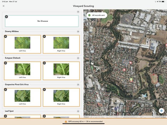 ArcGIS QuickCapture iPad screenshot 6 - Utilities app