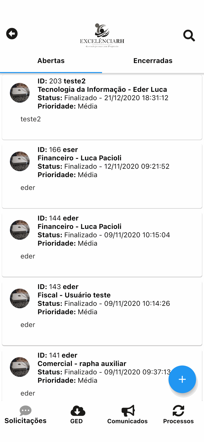 Excelência RH Processos