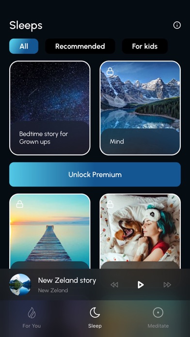 Kind: Sleep & Wellness Screenshot