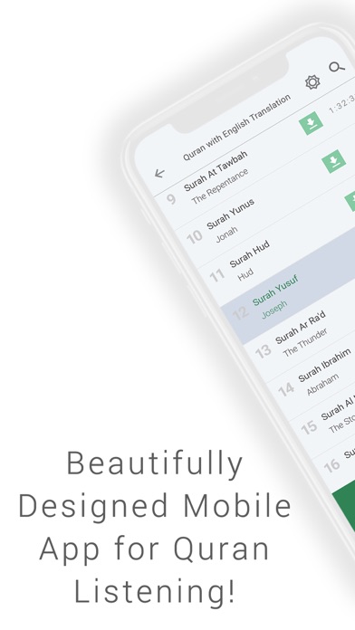 Mobi Quran - Audio Quran Screenshot