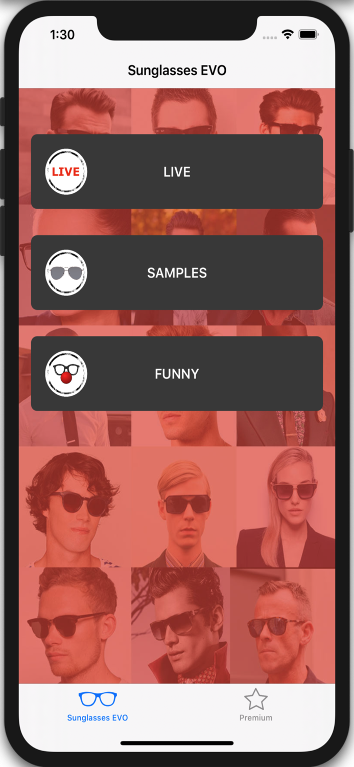 Sunglasses and Glasses EVO