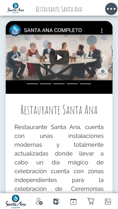 Santa Ana Bodas y Eventos Screenshot