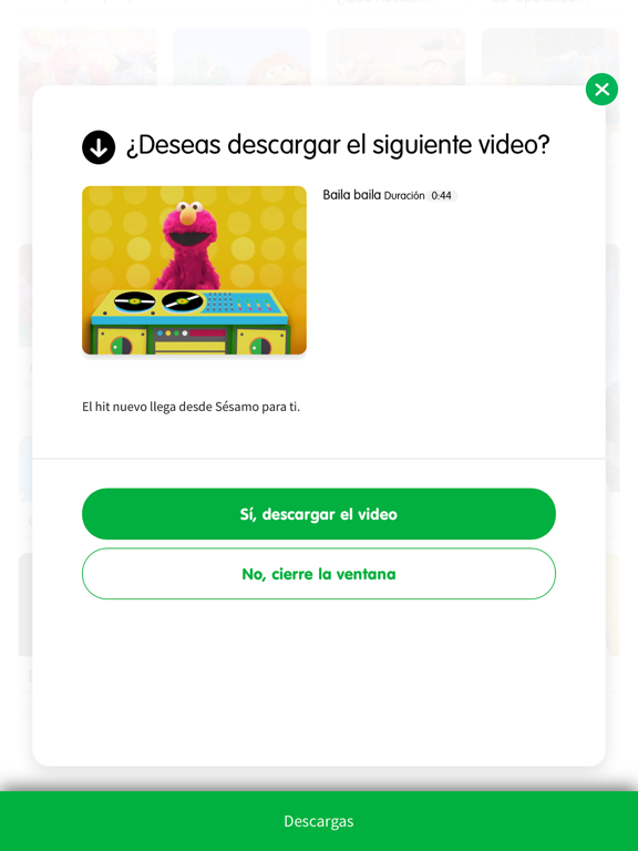 Sésamo iPad screenshot 5 - Education app
