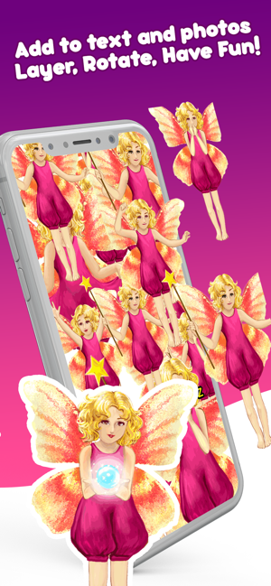 Cutest Fairy Stickers(圖5)-速報App