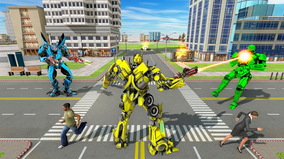 #2. Mech Warrior Robot Airplane 3D (iOS) 由: Muhammad Umer Malik