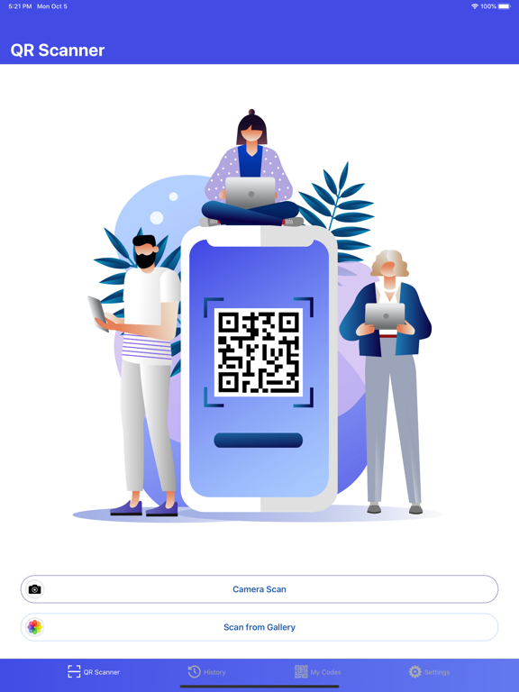 Screenshot #4 pour QR Code & Barcode Reader by DH