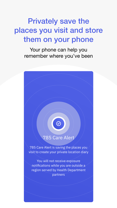 758 Care Alert Screenshot