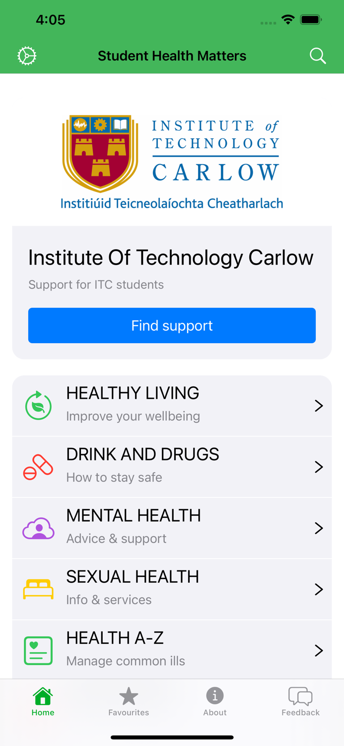 Student Health Matters ISHA