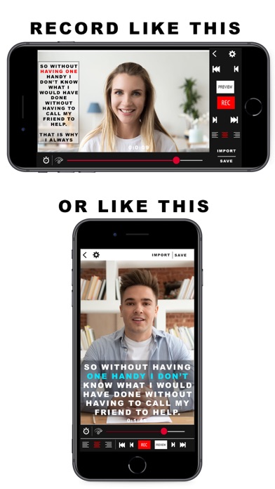 Screenshot #3 pour Teleprompter For Video App Pro