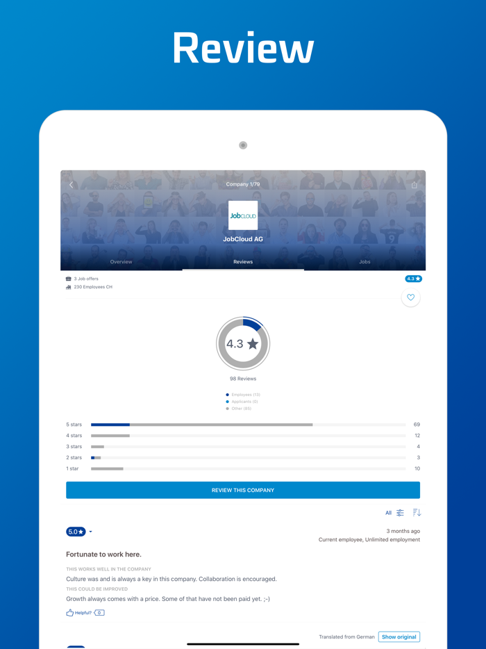 jobs.ch – Job Search