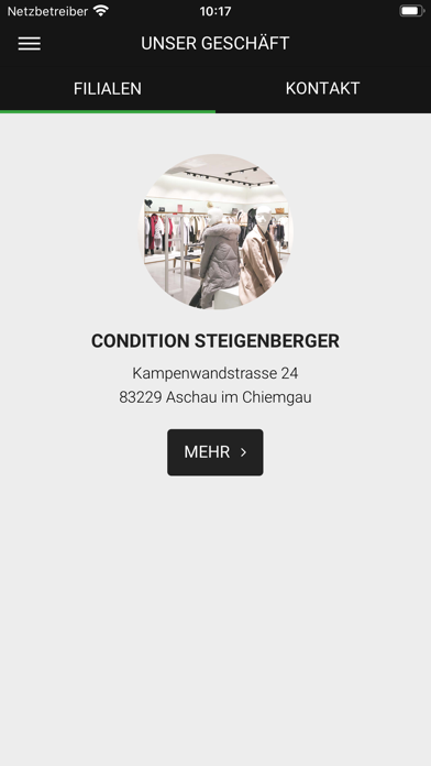Condition Steigenberger Screenshot