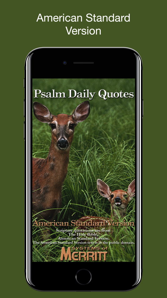 #1. Psalm Daily Quotes ASV (iOS) 由: Systems of Merritt, Inc.