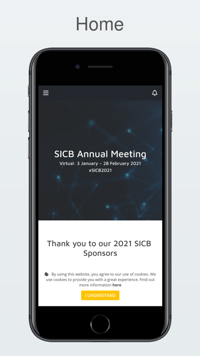 SICB 2021 Annual Meeting Screenshot
