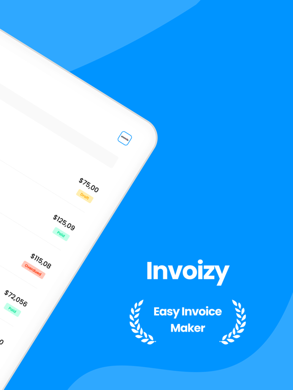 Invoizy : Invoice Maker screenshot 3